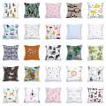 Cartoon Animal Cushion Covers Colorful Bed Comfortable Cushions Cover Flamingo Panda Dinosaur Throw Pillow Couch Relax. 