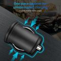 Mini Dual USB Car Charger Quick Charge 3.0 4.0 Phone Charger For iPhone Samsung Xiaomi mi8 QC3.0 Fast Charging charger in car. 