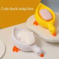 Duck Shape box Quick Drain Soap tray Thickened Plastic Drainage Soap Holder Soap dish Bathroom Accessories. 