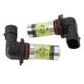 2PC 9006 100W 4300K Yellow LED Headlight Bulbs Kit Fog Light Car Driving Lamp. 