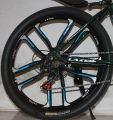 LAZER STAR GREEN COLOR 26 INCH BICYCLE , CYCLE FOR RACING , MOUNTAIN BIKE , ROAD BIKE WITH 10 GEARS. 