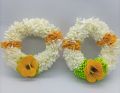 Pack of 02 - Artificial Gajra Flower kangan for Wedding Jewellery. 