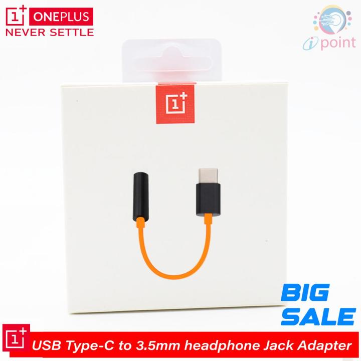 Original Oneplus Earphone Jack Adapter Type-C To 3.5mm Headphone Connector Headphones Jack Converter Audio Adapter for OnePlus Nord CE/ 10 Pro/ 9 Pro/ 9/ 9R/ Nord/ 8 Pro/ 8T/ 8/ 7T Pro/ 7T/ 7T Pro/ 7 Pro/ 6T/ 6 (3.5MM Jack)
