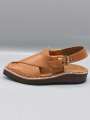 Kaptaan Chappal | Brown Color | HandMade | Code PC-045. 