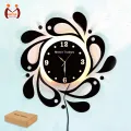 Mister Traders  New Wooden Clock With Premium Light I The New Wooden Wall Clock Big Size I Wall Clock I Wooden Wall Clock I Wall clocks for bedroom I Wall Clocks for drawing room I Wooden Wall Clocks for bedroom. 