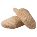 Soft Cotton Terry Cloth Slippers for Men and Women - Non-Slip, Breathable, Washable Spa Sandals for Home, Bathroom, Kitchen, Office, Hotel, Hospital, and Clinic Use. 