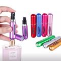 Atomizer Perfume, Spray Scent Pump, 5ml Multicolor Perfume Spray Atomizer Bottle for Travel, Mini Portable Refillable Perfume Bottle Aluminum Perfume and Cosmetic Liquid Atomizer for Travel, Refillable Perfume Atomizer Bottl Pocket Perfume Atomizer Bottle. 