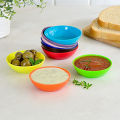 PACK OF 6 - Premium Plastic Sauce Bowl: Convenient and Durable Container for Sauces. 