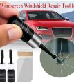 Windshield Automotive Glass Crack Nano Repair Fluid Kit. 