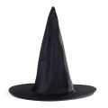2Pcs Halloween Party Witch Broom Plastic Witch Broomstick Kids Broom Props Witch Hat For Halloween Cosplay Costume Party Decor. 