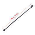 5PCS 4Pin PWM CPU Fan Wire Connector Adapter Computer Fan Extension Power Cable WEIRUI. 