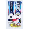 [3D] Kookaburra GHOST PRO Cricket Bat Stickers [3D]. 