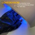 Loveseason UV Protection Gloves Anti-UV Skin Care Gel Nail Lamp UV Shield Gloves. 