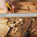 Metal Ruler Non-Slip Ruler with Cork Backing:(12+18 Inch) Stainless Steel Ruler Non-Slip Rulers with Inch and Centimeters. 
