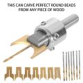Premium Beads Drill Bit Wooden Bead Maker Carbide Ball Blade(16). 