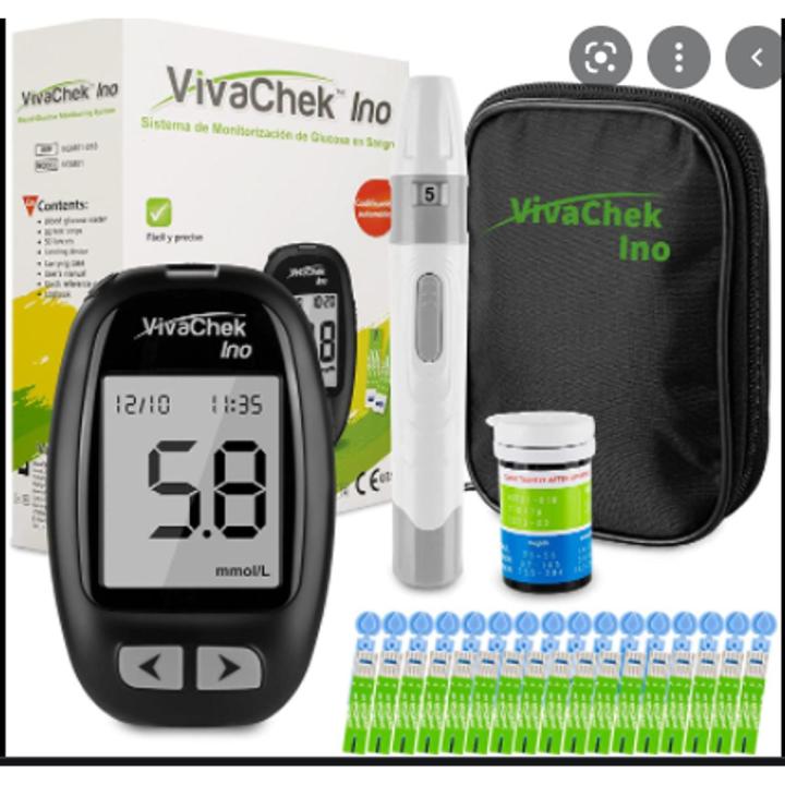 Sugar Machine with 20 Strips ,Diabetes Level Checking Machine with 20 strips