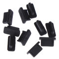 10pcs Rubber usb type-c dust plug charger port anti-dust cover. 
