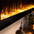Electric Fireplace Black - Artifical Fireplace 48x18. 