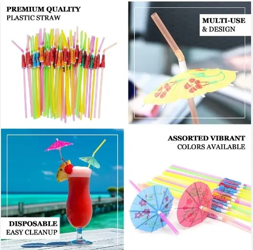 Disposable%20Straw%20-%20Umbrella%20Straws%20-%20Paper%20Umbrellas%20attached%20with%20Straw%20-%20Image%205