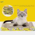 Cat Scratcher Cardboard Cat Bed, Cats Training Toys, Furniture Protection Sofa Cat. 