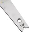 Drill Bit Angle Gauge 118 Degree Weld Sharpening Tools Template Welding. 