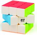 Qiyi Warrior S Rubiks Cube 3x3- Stickerless Magic Speed Cube 3x3x3 Puzzle | Brain sharpener | Brain Teaser | Speed rubiks cube. 