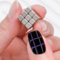 Manicure Rubik's Cube Magnet Checkerboard Star Multifunctional Small Square Cat's Eye Powerful Magnet Tool xbgfcjgh. 