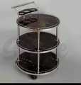 Wooden Tea Trolley for Serving - Table Trolley with Wheels | Tea Trolley Wooden | Serving Trolley for Homes & Kitchen. 