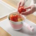 【FUN LIVE】 Foldable Water Ladle Collapsible Water Scoop Dipper. 