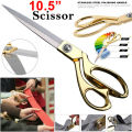 Stainless Steel Tailor Scissor  ( Light Weight Professional Scissor - Fabric Cutting Scissor ) 10.5 inch  -  1 Piece. 