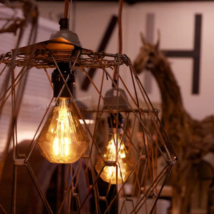 Elegant%20Vintage%20LED%204w%20Filament%20Light%20Bulb%20Diamond%20Shape%20Smoked%20Glass%20E27%20Stunning%20-%20Image%203