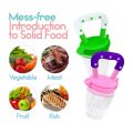 Baby Fruit Feeder Pacifier  Infant Teething Toy Teether in Appetite Stimulating Colors,. 