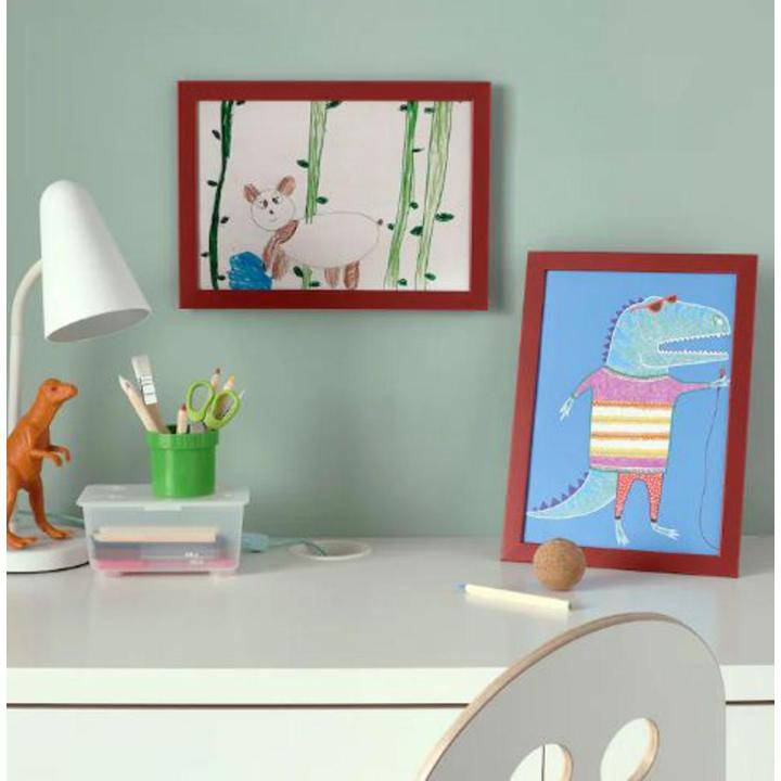 IKEA Fiskbo Picture/Photo Frame, Dark Red (21 x 30 cm)