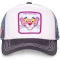 Pink Panther Baseball Cap Summer Women Men Mesh Hat Snapback Cartoon Net Hat Drop Shipping. 