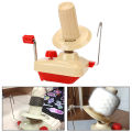 Manual Handheld Fiber Wool for DIY Sewing Making String Ball Hand Operated Yarn Winder Thread Skein Cable Winder Machine. 