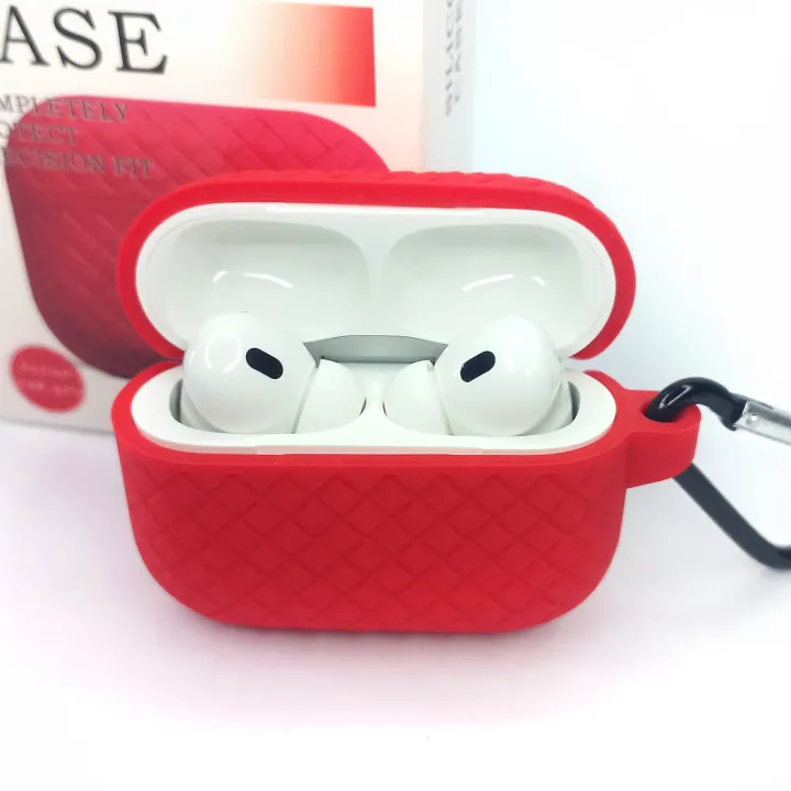 AirPods Pro Silicone Case with Weave Pattern – Protective & Stylish ...