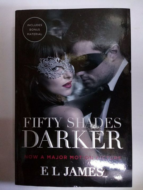 FIFTY SHADES DARKER BY E.L JAMES (ORIGNAL BOOK). | Daraz.pk