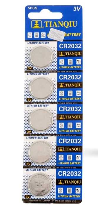 Glucometer%20Lithium%20Battery%20Cell%20CR2032%20(Pack%20of%205)%20-%20Image%203