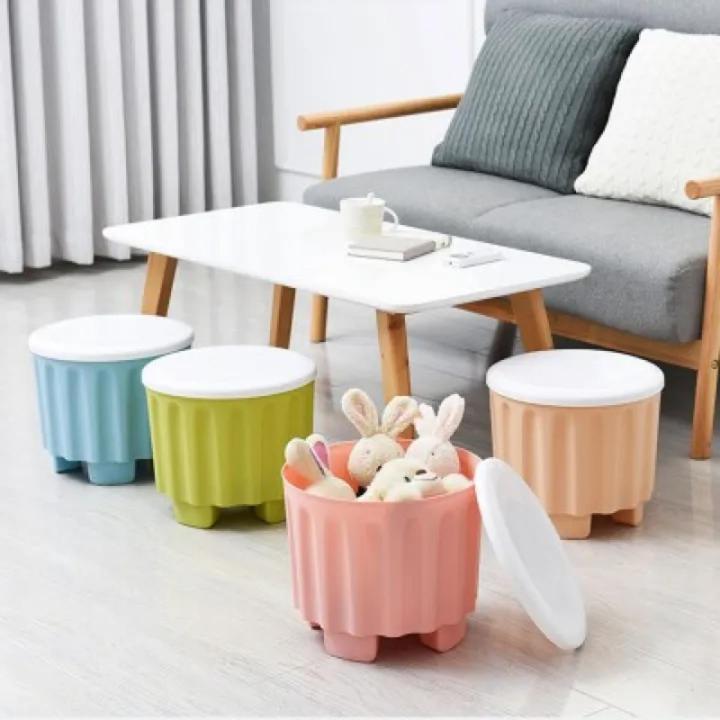 2 Pcs Set Stool - Kids Stool And Storage - High Grade Material