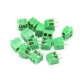 50pcs Kf350-2p 3p 3.5mm 300v 10a Pitch 2 3 Pin Spliceable Plug-In Screw Terminal Block Connector For 24-18 Awg Cable Kf350. 