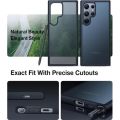 Torras Guardian Series Phone Case for Samsung Galaxy S24 Ultra – Black. 