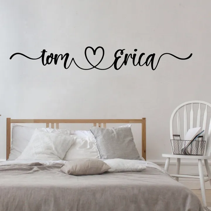 Custom%20Name%20Wedding%20Heart%20Wall%20Decal%20Bedroom%20Personalized%20Couple%20Family%20Marriage%20Wall%20Sticker%20Vinyl%20Home%20Decor%20-%20Image%204