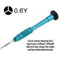 Screw Driver for IPhone and Android Phones +1.5 / Y0.6 / *0.8 in Metal And Plastic Body. 