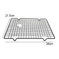 Cooling Rack Square Shape Non Stick Black Best For Baking. 