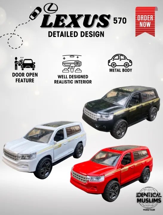 LEXUS%20Pull%20Back%20Car,%20LEXUS%20Toy,%20Die-Cast%20Metallic%20Model%20Body,%20Detailed%20Design%20Lexus%20570%20Car,%20Front%20Door%20Open%20And%20Close%20-%20Image%205