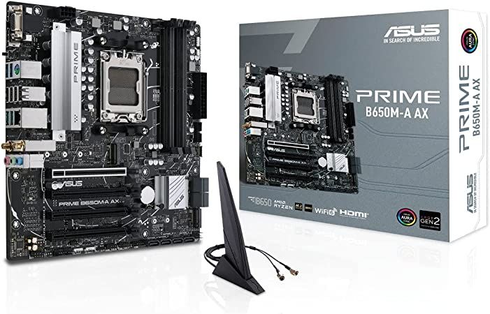 Asus PRIME B650M-A WIFI AMD B650 Micro-ATX DDR5 Motherboard