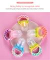 【Beauty Code】2020 new colors to baby bite happy toys children fruit and music baby food supplement fruit chew toys. 