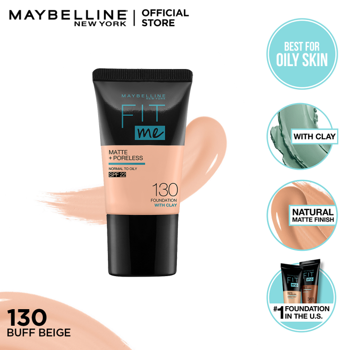 Maybelline%20New%20York%20Fit%20Me%20Matte%20&%20Poreless%20Liquid%20Foundation%2018ml%20Tube%20-%20130%20Buff%20Beige%20-%20For%20Normal%20to%20Oily%20Skin%20-%20Image%205