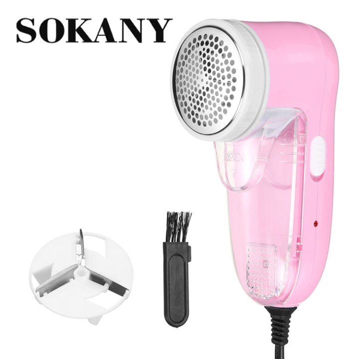SOKANY Household Clothes Shaver Fabric Lint Remover Fuzz Electric Fluff portable Brush&blade Professional Rechargeable Lint Remover