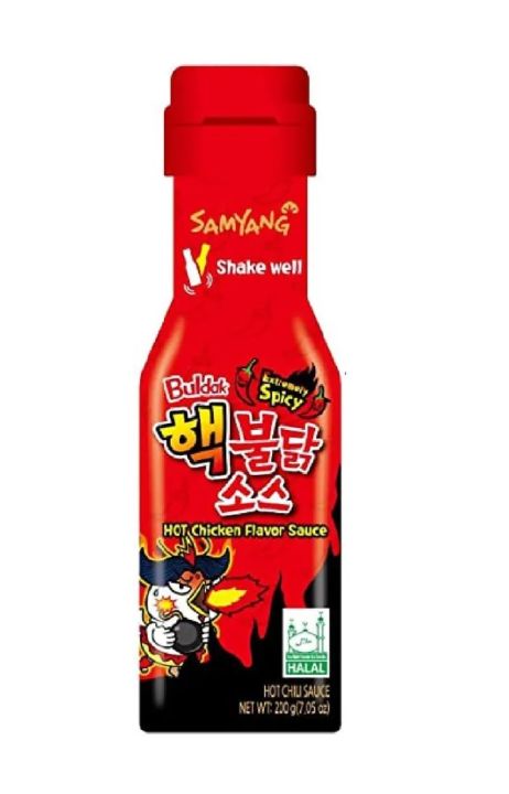 Samyang Korean Buldak Red 2x Spicy Sauce 200ml Bottle Sauce Korean Imported Sauce